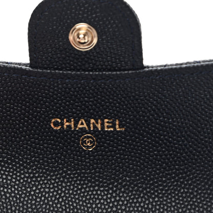 Chanel Caviar Quilted Flap Card Holder Wallet 7 of 8