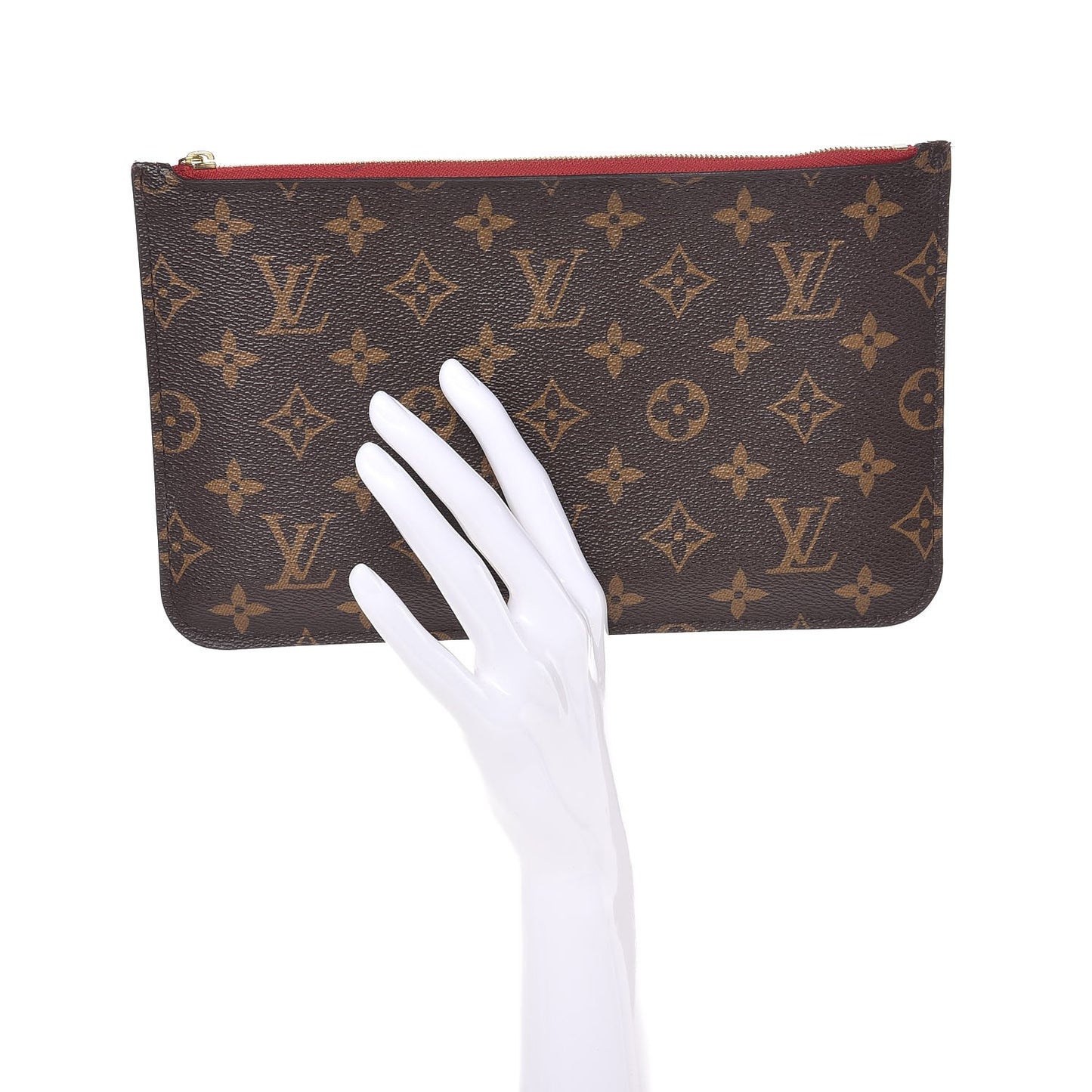 Monogram Neverfull MM GM Pochette Cherry