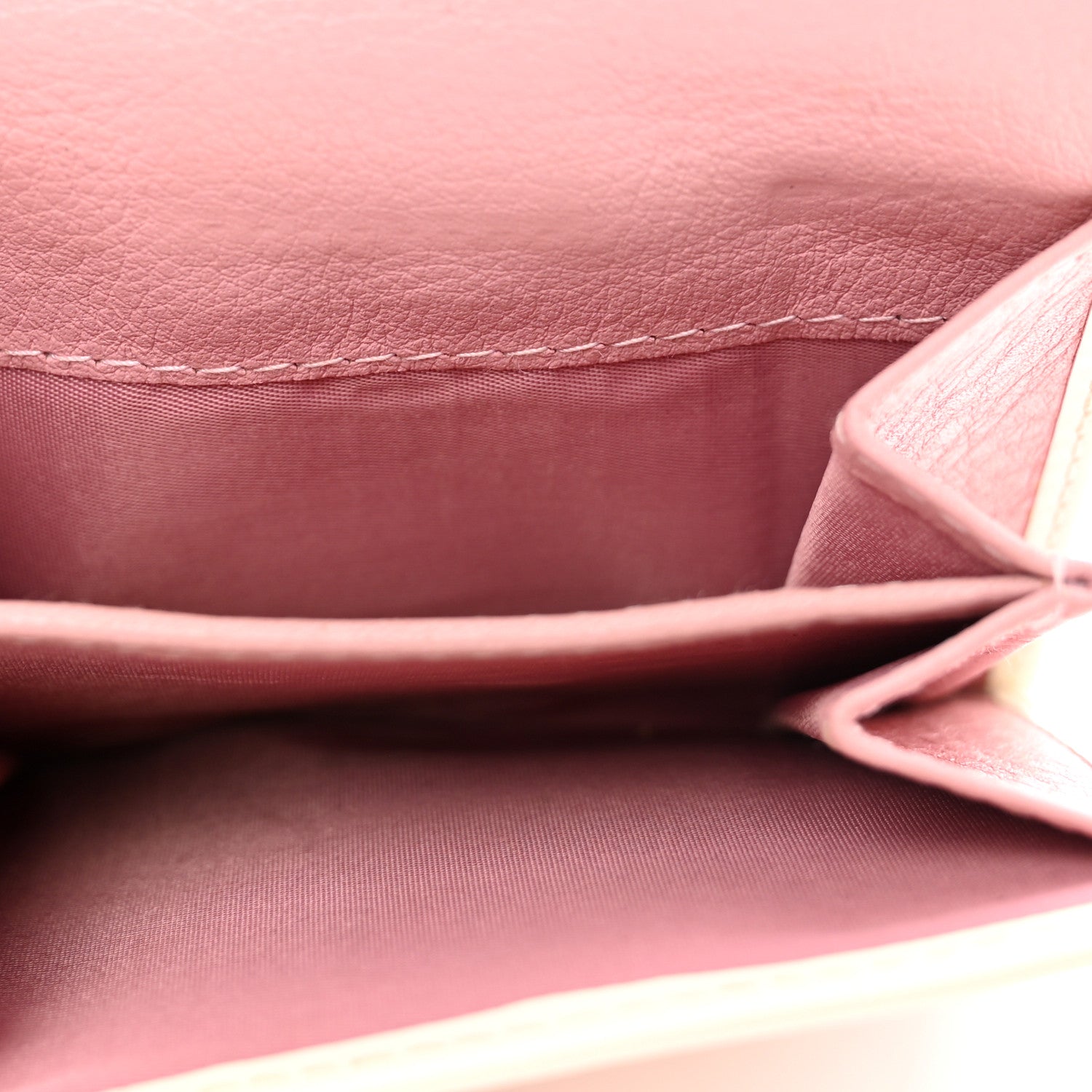 Christian Dior Monogram Girly Flap Compact Wallet Pink 6 of 9