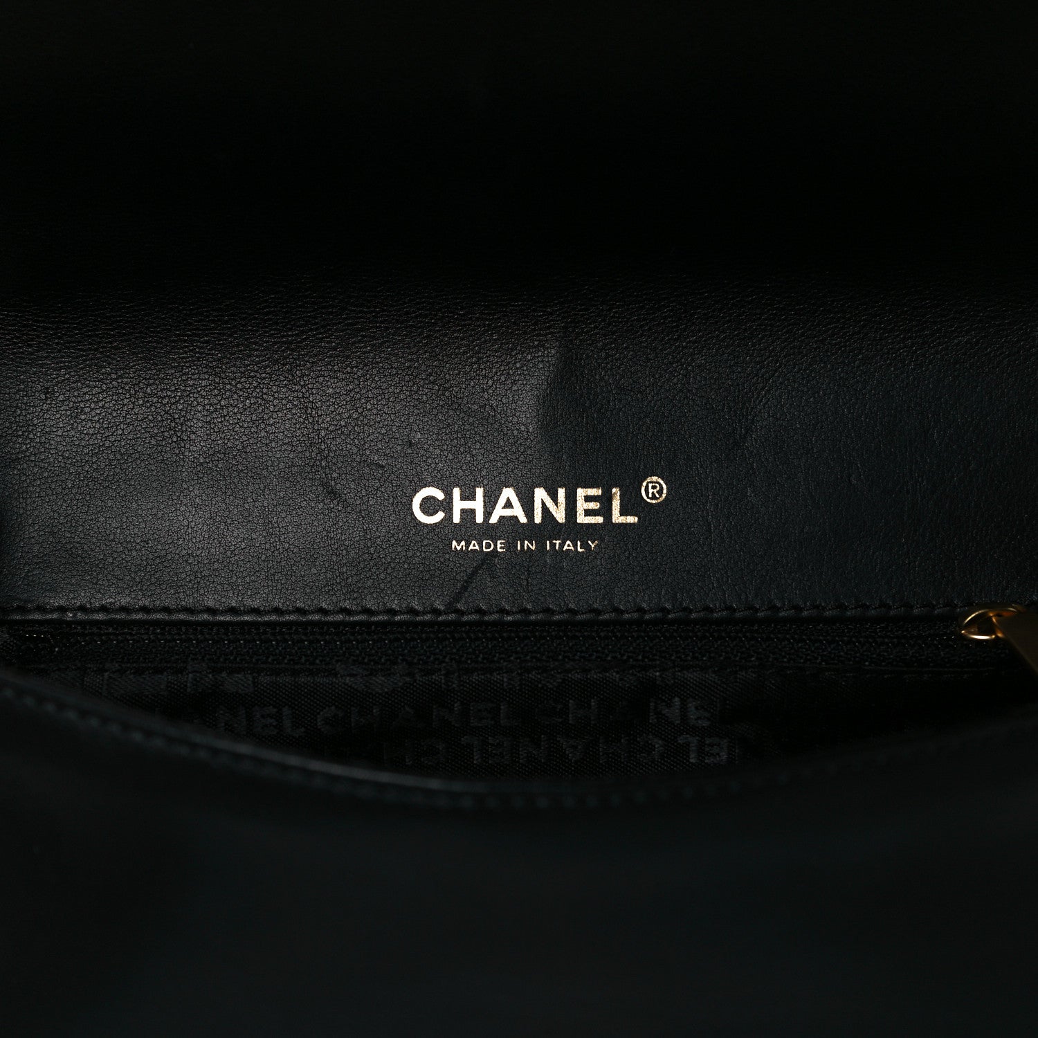 Chanel Calfskin Vertical Quilted Single Flap Black 6 of 8