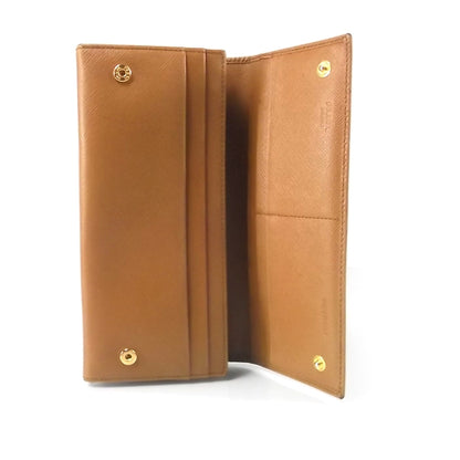 Prada Saffiano Continental Wallet 6 of 8