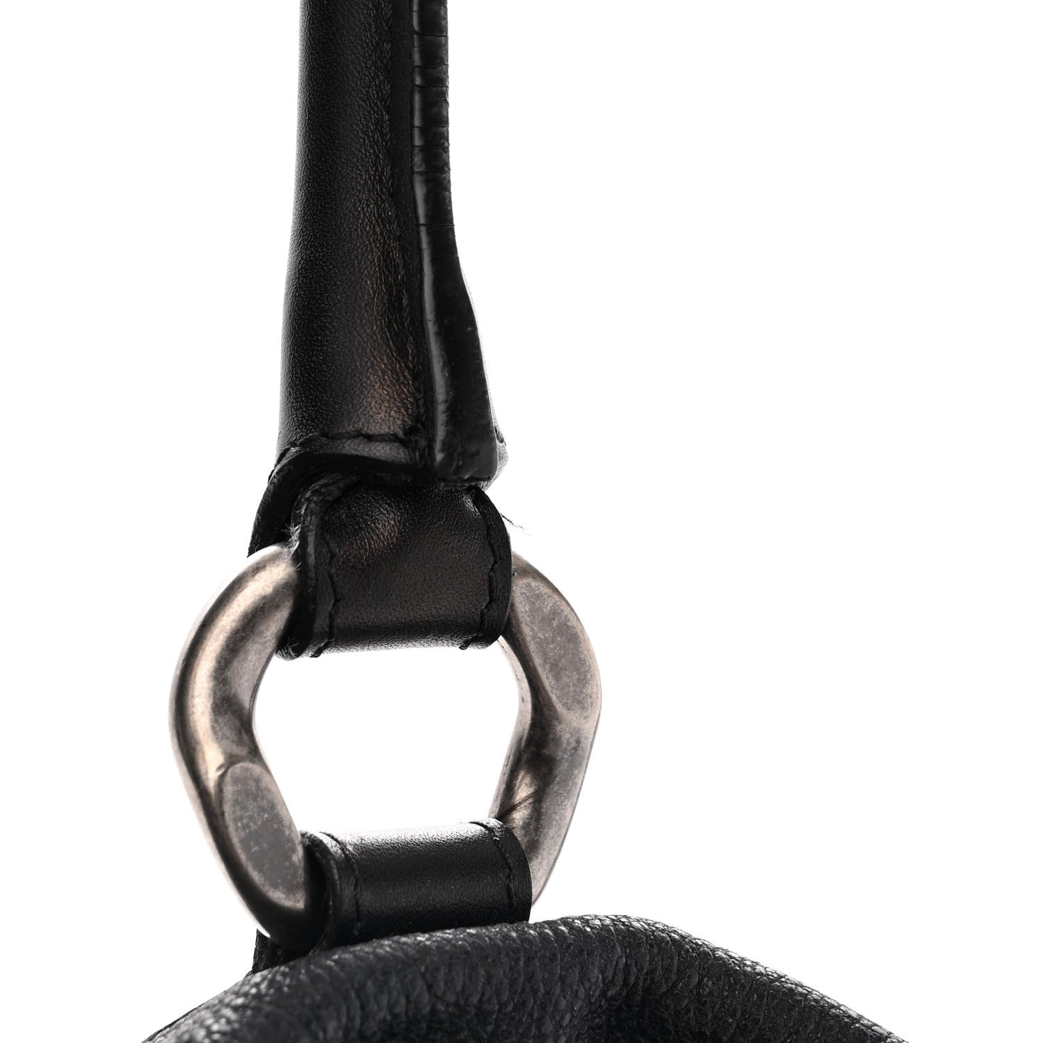 Chanel Washed Calfskin Drawstring Tote Black 12 of 22