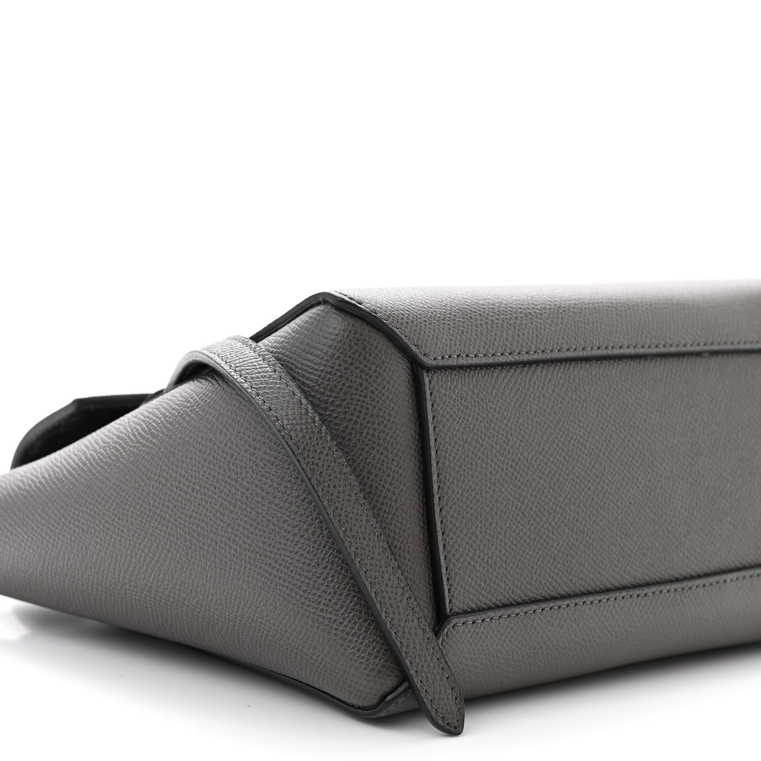 Celine Grained Calfskin Nano Belt Bag Grey 9 of 12