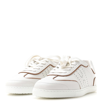 Hermes Sport Goatskin Calfskin Match Sneakers 37 White 4 of 8