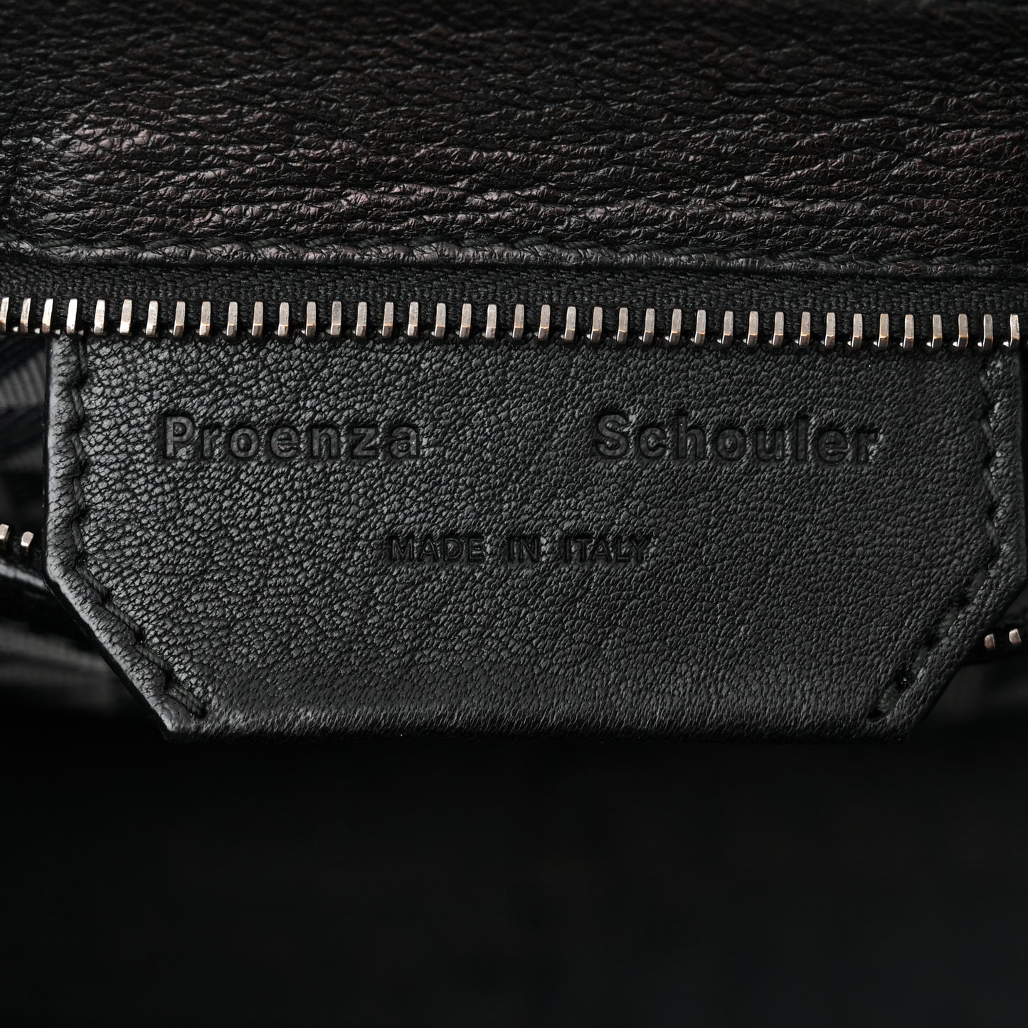 Lambskin Tiny PS1 Satchel Black