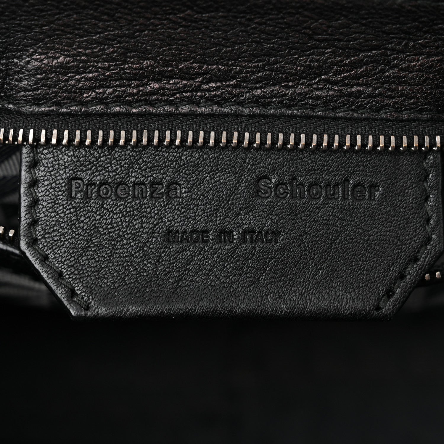 Proenza Schouler Lambskin Tiny PS1 Satchel Black 6 of 10