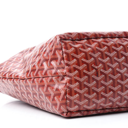 Goyard Goyardine Saint Louis PM Red 6 of 10