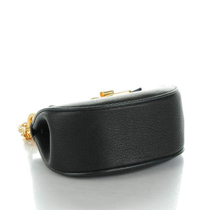 Chloe Grained Lambskin Nano Drew Shoulder Bag Black 4 of 7
