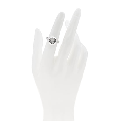 Chopard 18K White Gold 3 Happy Diamond Icons Ring 48 4.5 2 of 6
