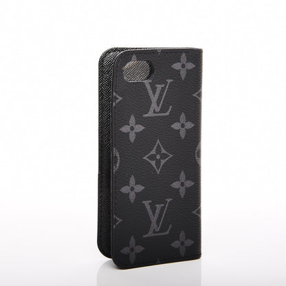Louis Vuitton Monogram Eclipse iPhone 7 Folio Case 3 of 7