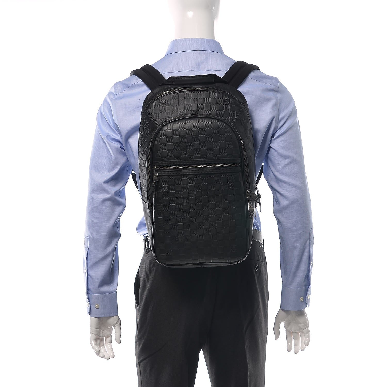 Louis Vuitton Damier Infini Michael Backpack Onyx 2 of 10