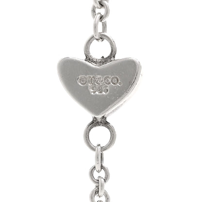 Tiffany Sterling Silver Heart Lariat Necklace 4 of 4