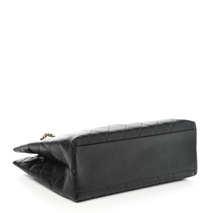 Chanel Caviar Quilted Shopper Tote Black 4 of 13