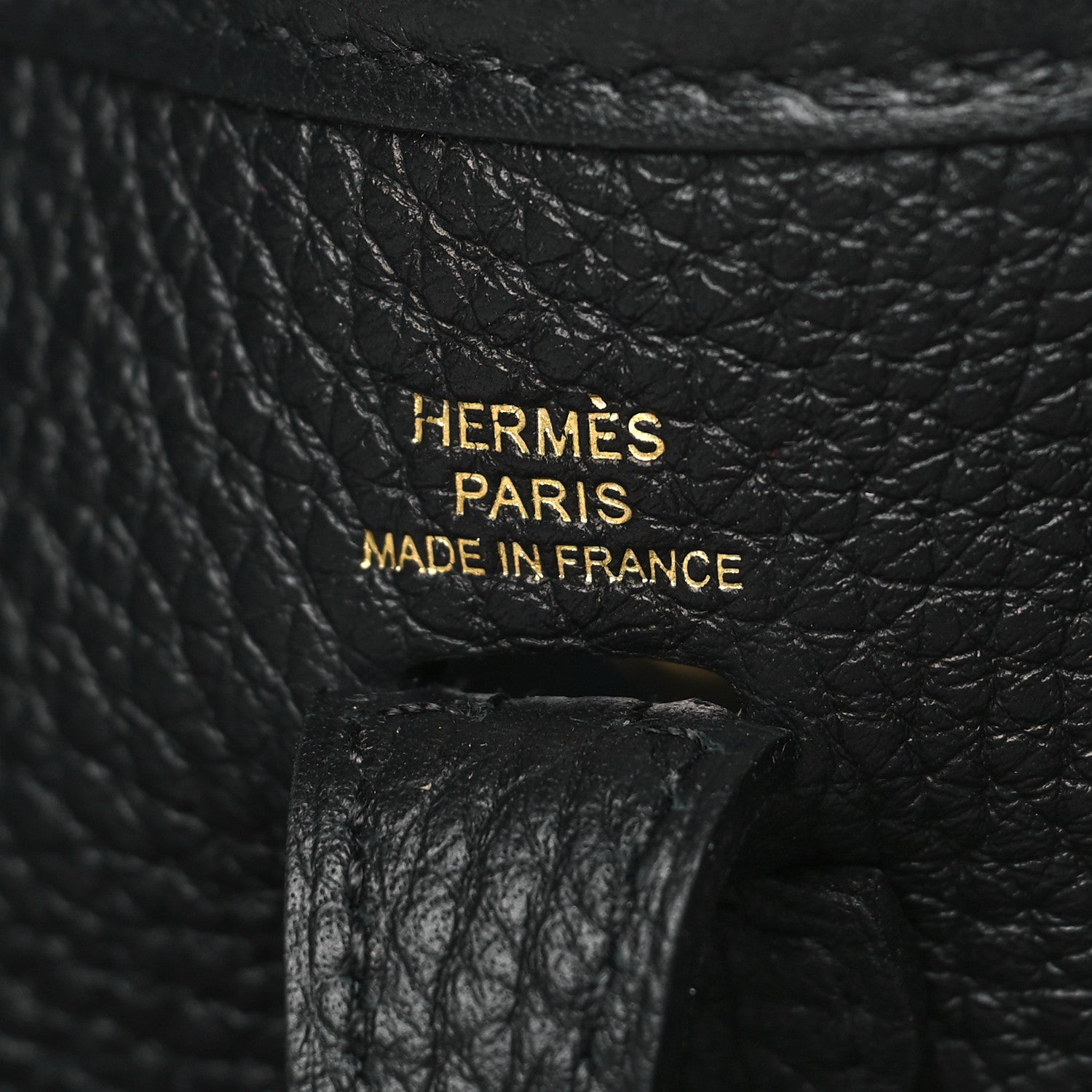Hermes Taurillon Clemence Evelyne TPM Black 6 of 10