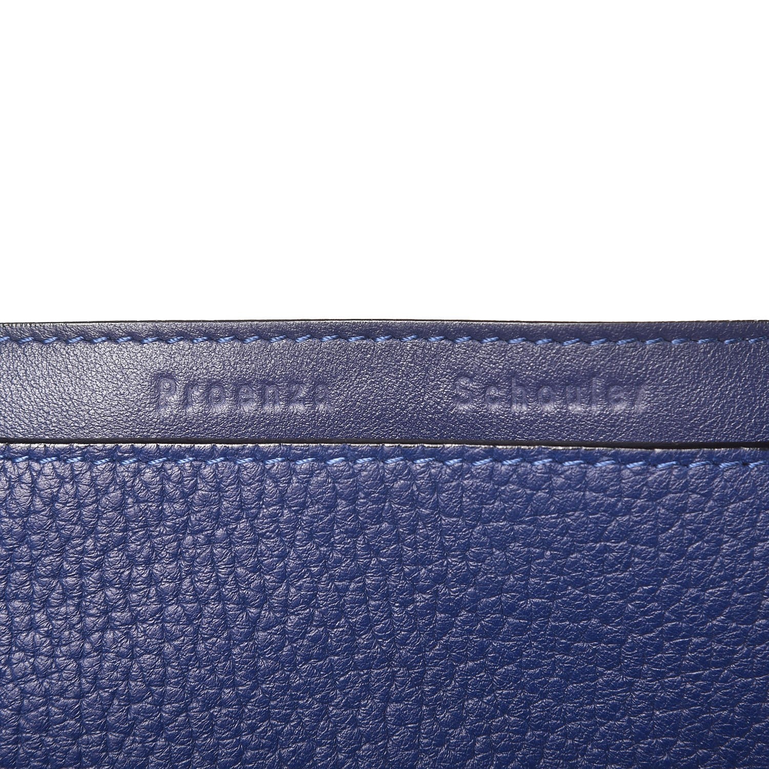 Proenza Schouler Pebbled Calfskin PS Courier Backpack True Navy 6 of 7
