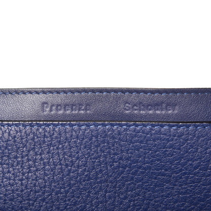 Proenza Schouler Pebbled Calfskin PS Courier Backpack True Navy 6 of 7