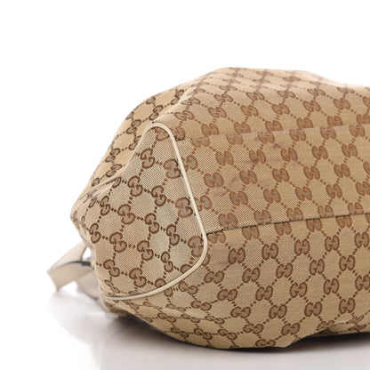 Gucci Monogram Shoulder Bag White 6 of 10