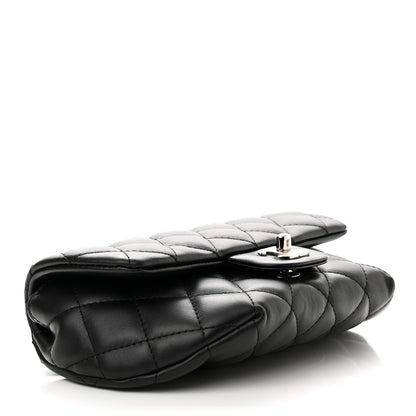 Chanel Calfskin Quilted CC Uniform Flap Belt Bag Black 4 of 12