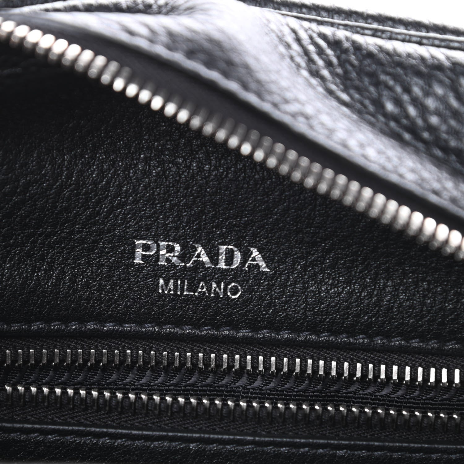 Prada Vitello Daino Dome Satchel Black 6 of 14