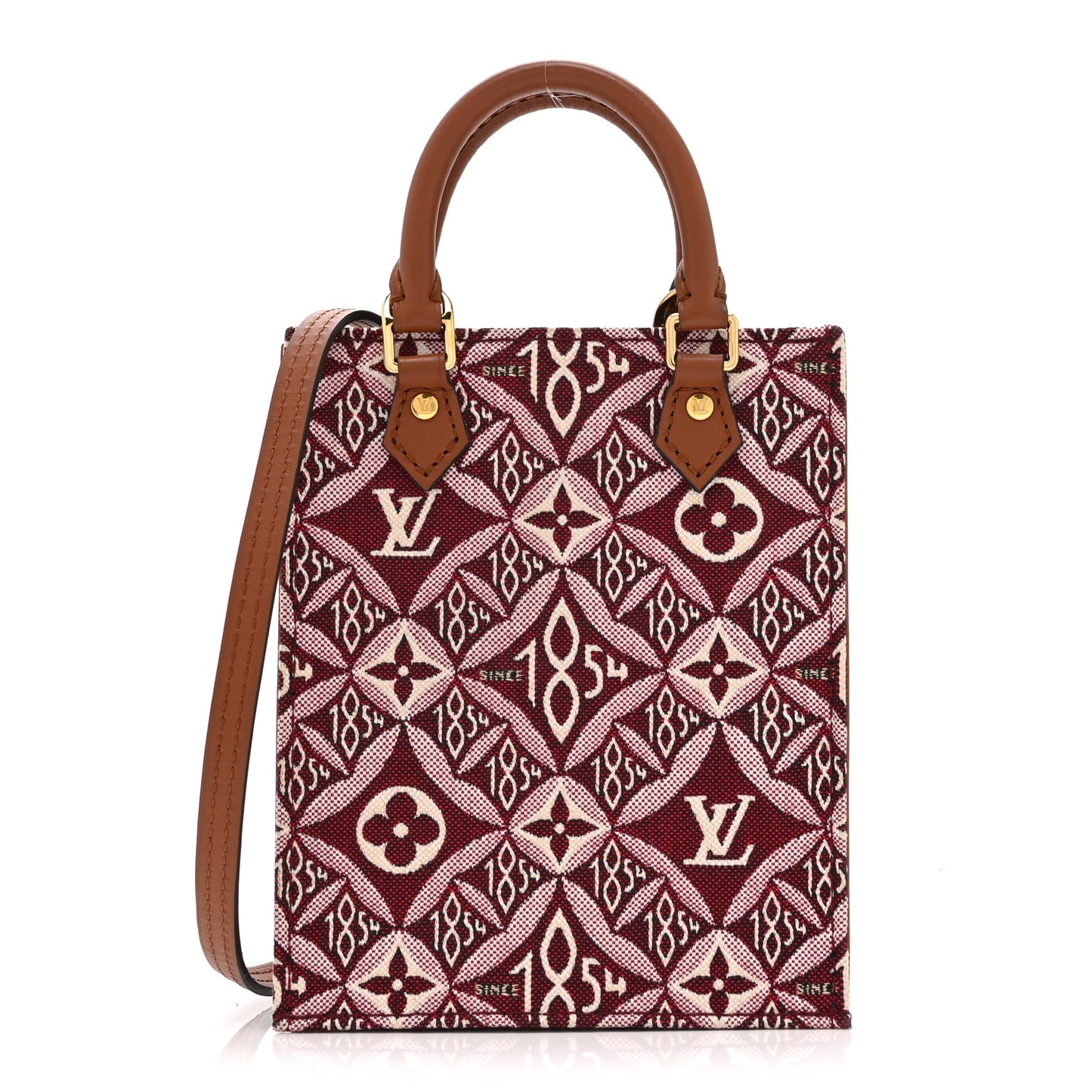 Jacquard Since 1854 Petit Sac Plat Bordeaux