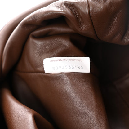 Bottega Veneta Smooth Butter Calf The Pouch Oversized Clutch Brownie 7 of 8