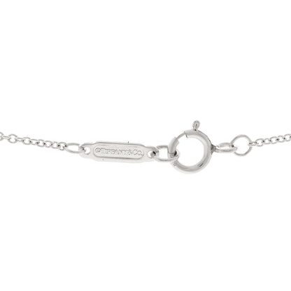 Tiffany Platinum Diamond Small Sunflower Pendant Necklace 4 of 4