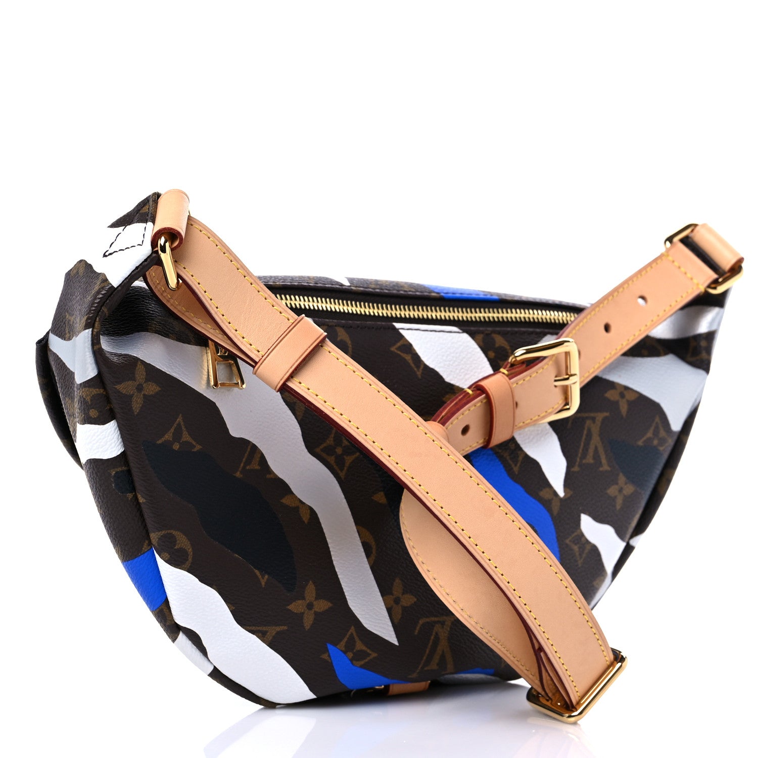 Louis Vuitton X LOL Monogram Bumbag Blue Silver 3 of 12