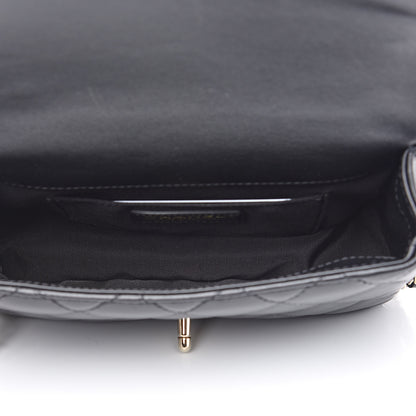 Chanel Lambskin Quilted Small My Precious Flap Black 5 of 11
