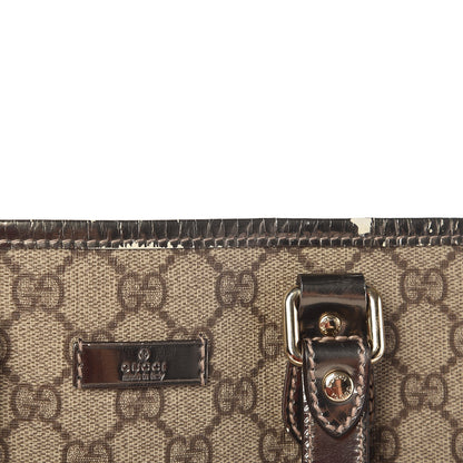 Gucci GG Plus Monogram Medium Joy Tote Gunmetal 9 of 11