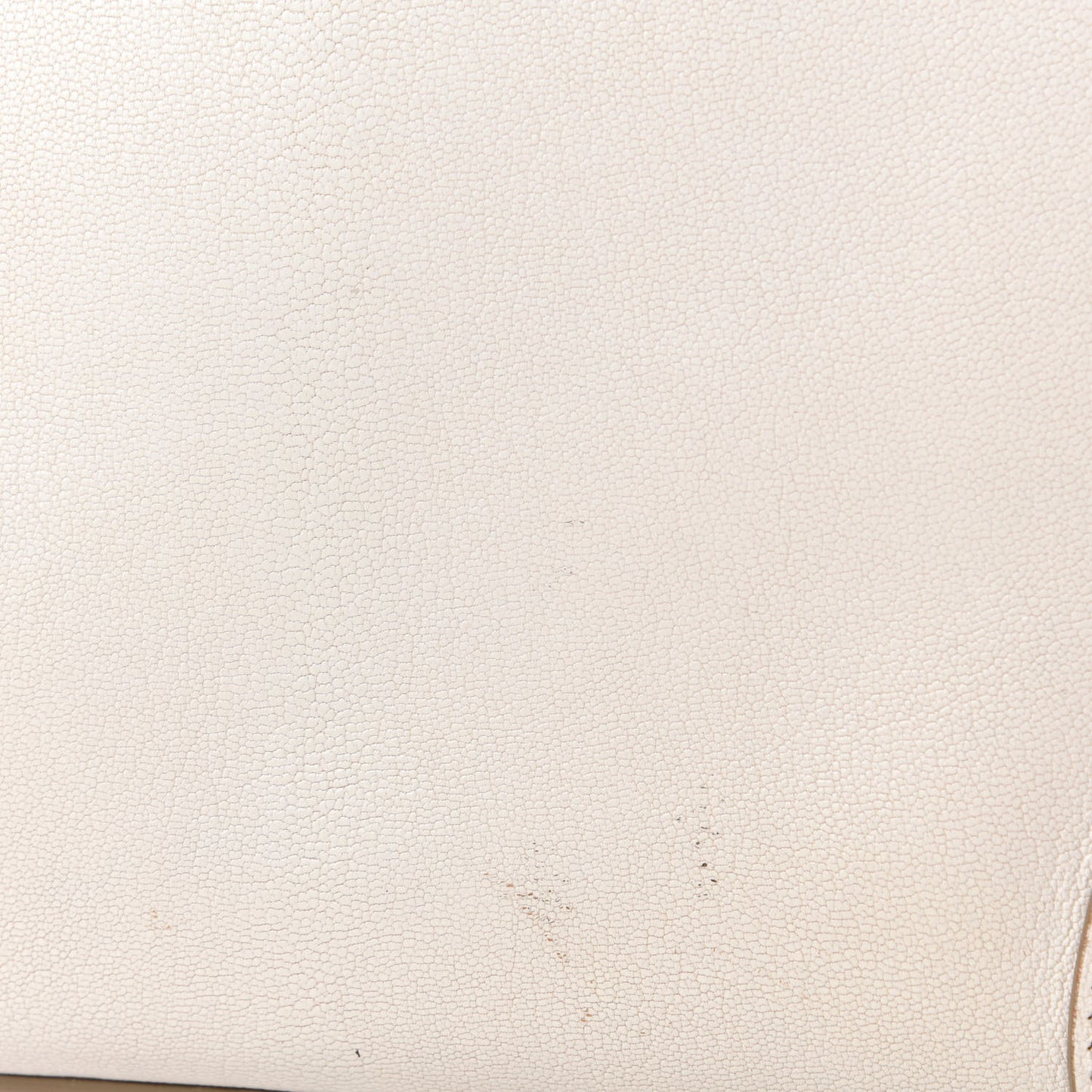 Goatskin Mini Luggage White