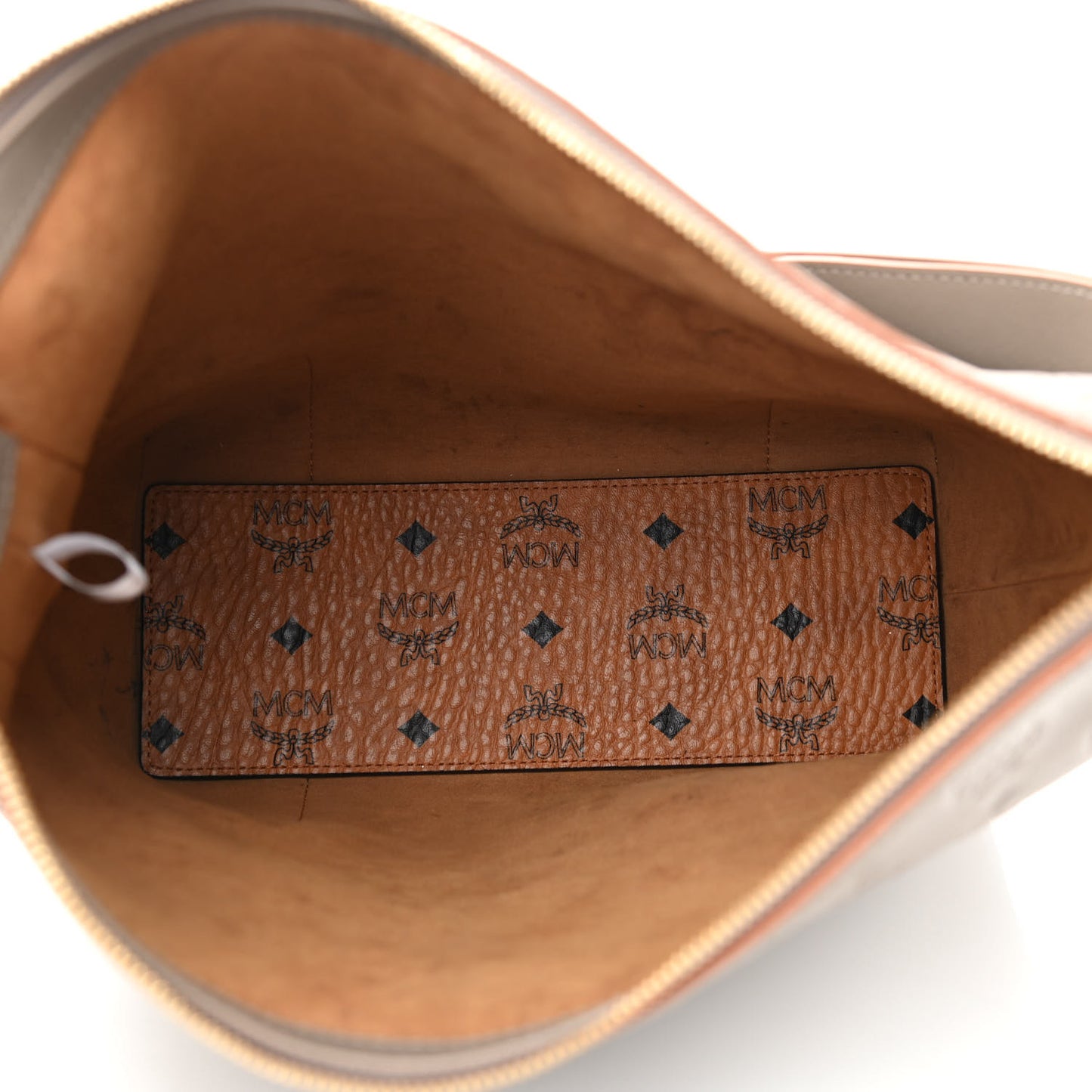 Calfskin Ottomar Monogram Medium Klara Hobo Grey