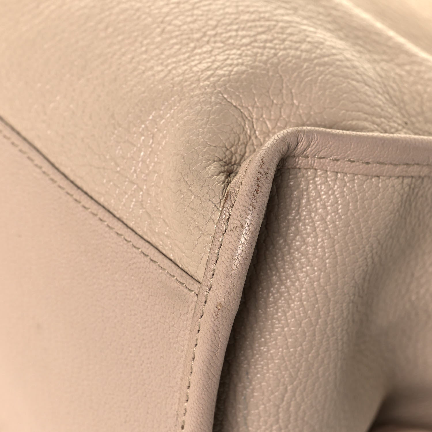 Balenciaga Chevre Silver Metallic Edge Hardware City Beige Tapioca 12 of 14