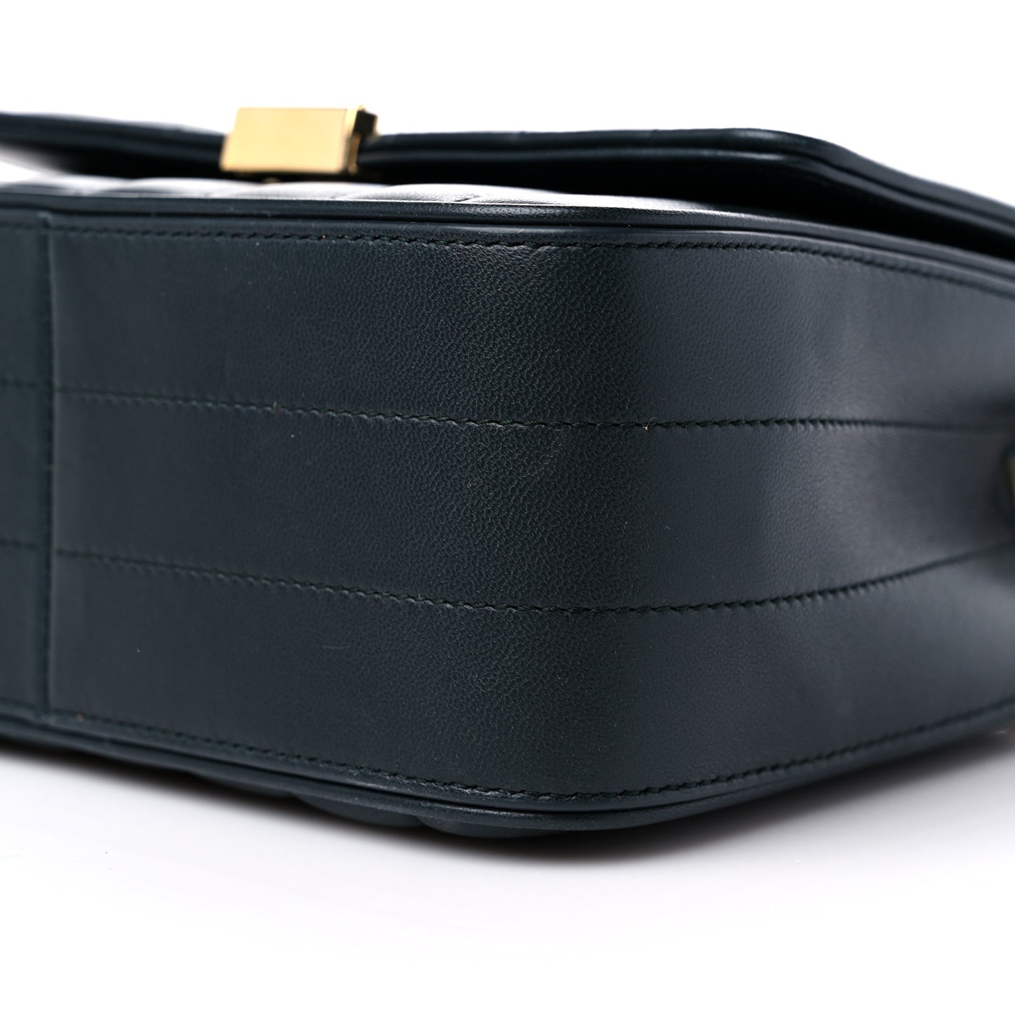Lambskin Matelasse Monogram Medium Vicky Chain Bag Algae