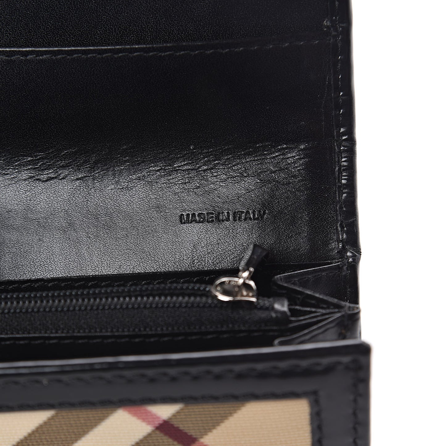 Nova Check Penrose Continental Wallet Black