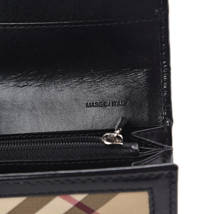 Burberry Nova Check Penrose Continental Wallet Black 7 of 7