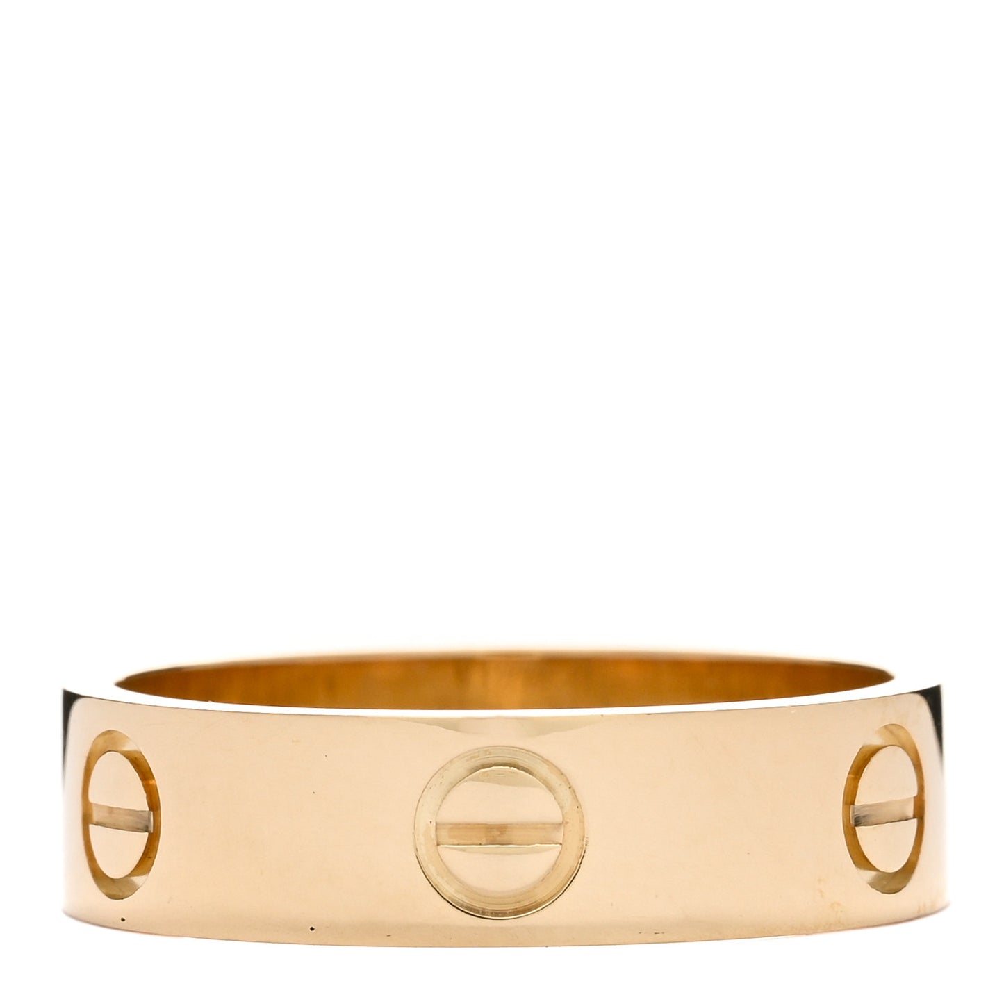 18K Yellow Gold 5.5mm LOVE Ring 58 8.5