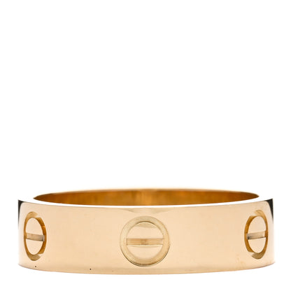 Cartier 18K Yellow Gold 5.5mm LOVE Ring 58 8.5 2 of 4