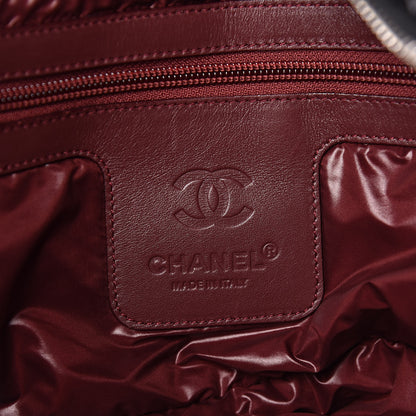 Chanel Nylon Quilted Large Coco Cocoon Tote Black 6 of 10