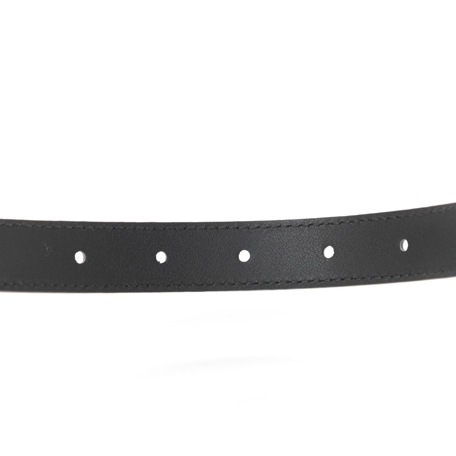 Gucci Calfskin Double G 20mm Belt 75 30 Black 6 of 6