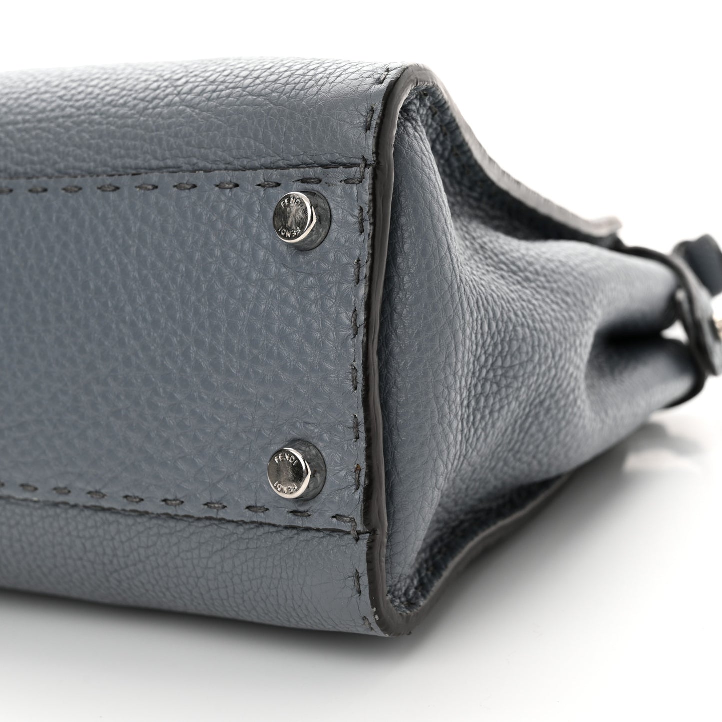 Cuoio Romano Selleria Bi-Color Medium Peekaboo Iconic Satchel Nube Bordeaux