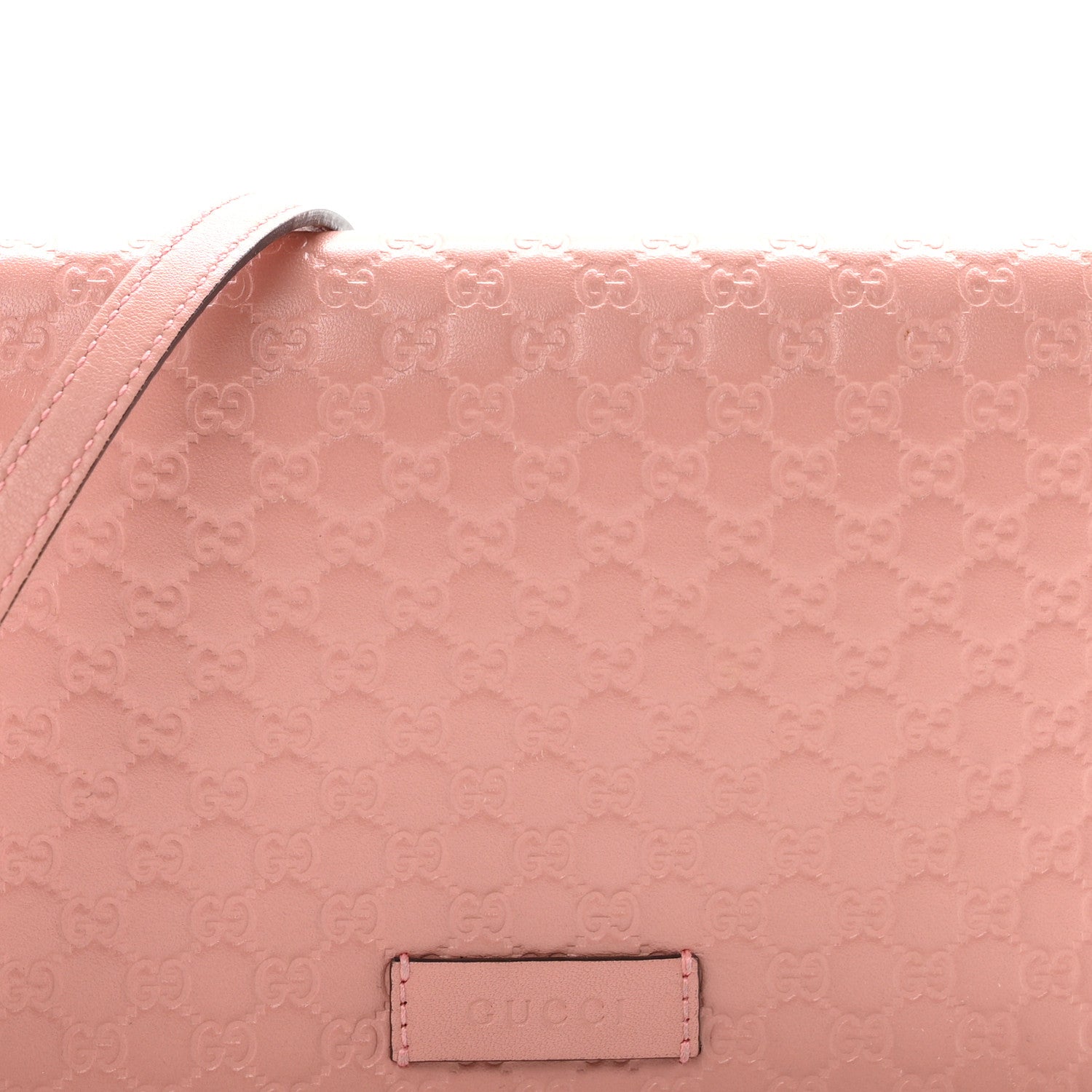 Gucci Microguccissima Crossbody Wallet Soft Pink 7 of 11