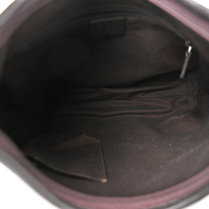Gucci Denim Monogram Abbey D Ring Hobo Brown 5 of 10