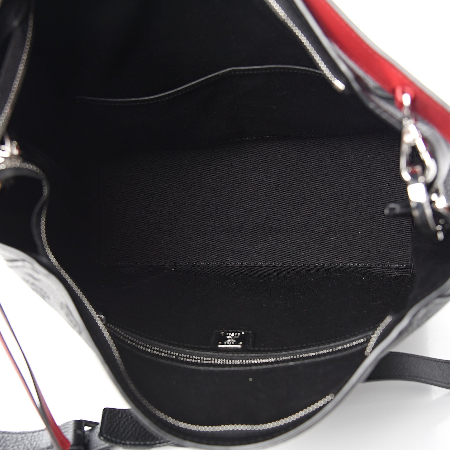 Calfskin Ottomar Large Klara Hobo Black