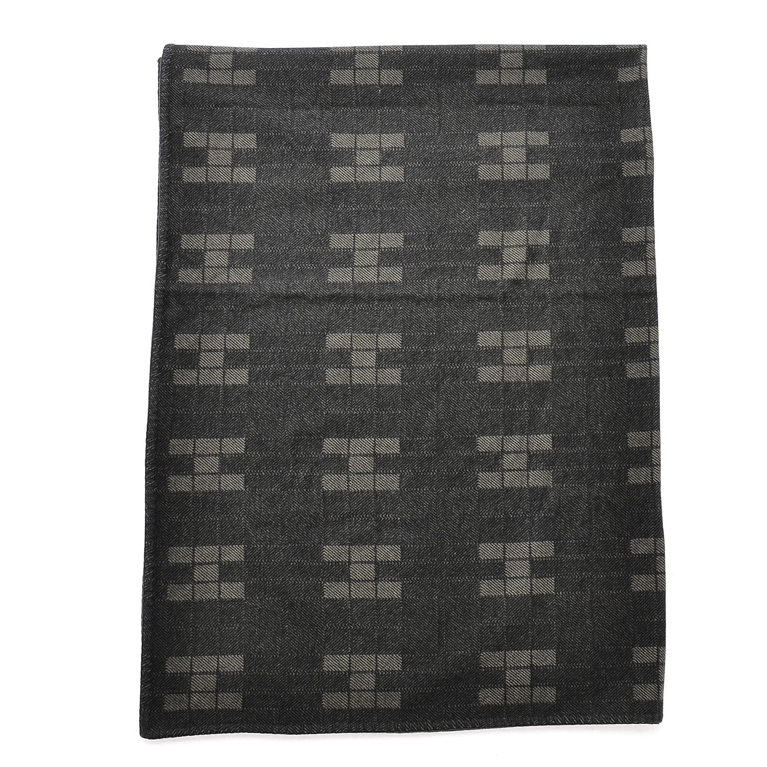 Hermes Wool Cashmere Blanket Black 1 of 6