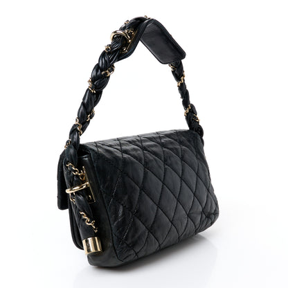 Chanel Lambskin Small Lady Braid Flap Black 3 of 11