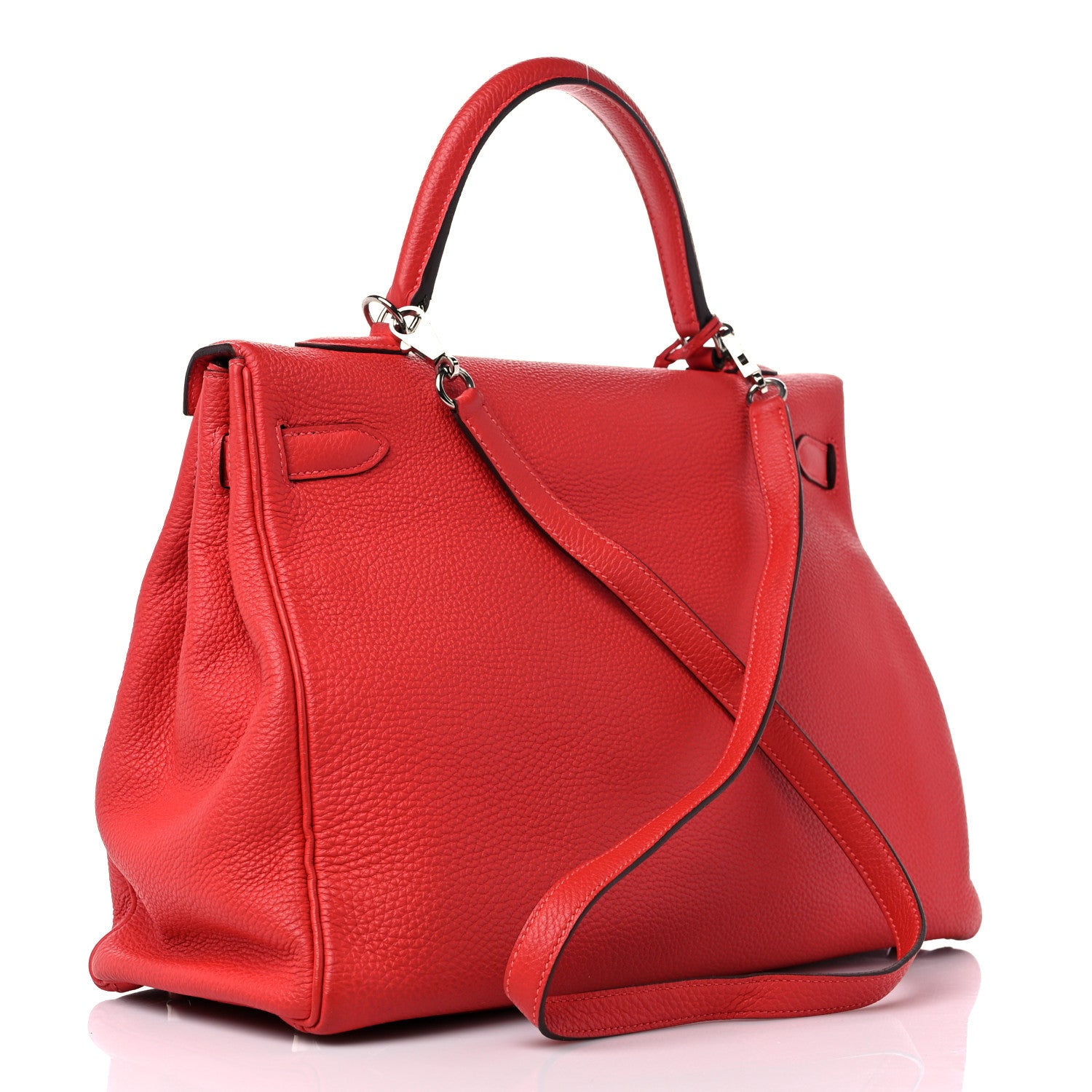 Hermes Togo Kelly Retourne 35 Capucine 2 of 11