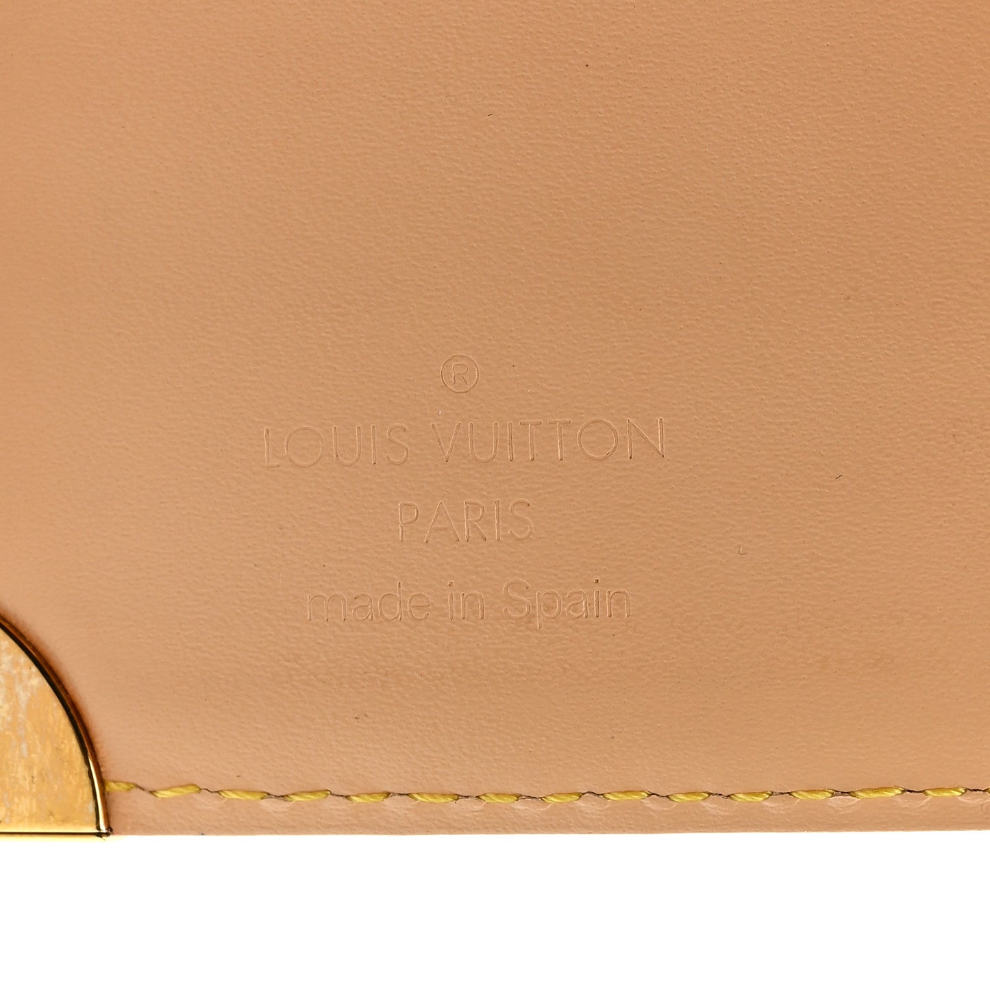 Monogram Multicolor Small Ring Agenda Cover White