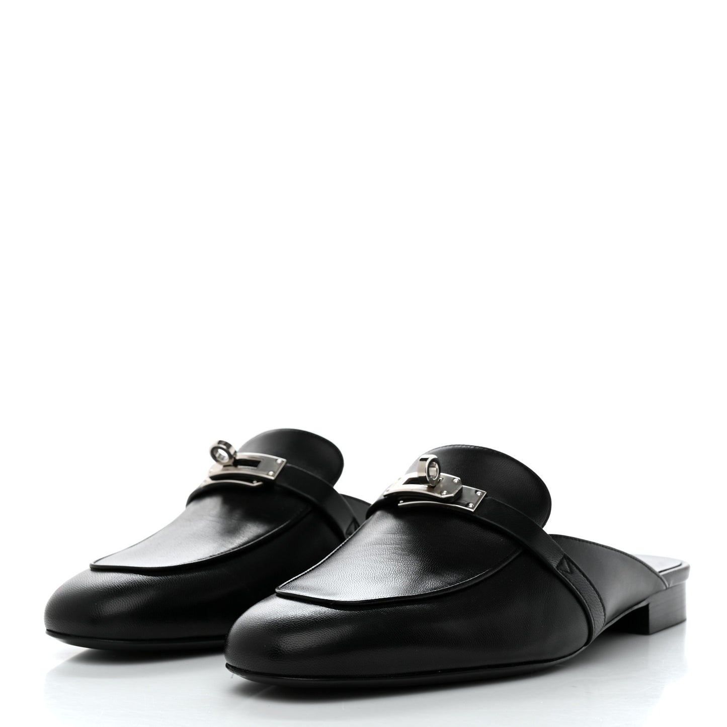 Goatskin Oz Mules 41 Black