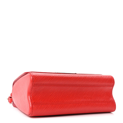 Louis Vuitton Epi Twist Shoulder Bag MM Coquelicot 4 of 10