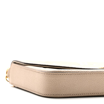 Louis Vuitton Empreinte Monogram Giant Felicie Pochette Tourterelle Creme 9 of 11